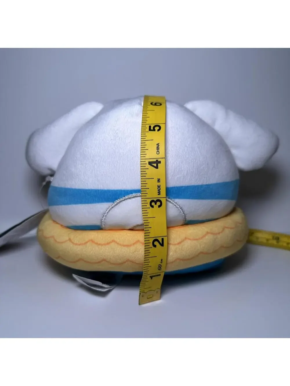 NWT Sanrio Squishmallows 2023 Cinnamoroll Summer Swimsuit Pool Soft 6” Plush